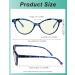 Eyekepper 4-Pack Blue Light Blocking Cateye Reading Glasses for Women +2.0 Strength - Stylish & Protective - Buy Online on GoSupps.com
