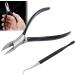 Verdant Touch Ingrown Toenail Nippers Stainless Steel Toenail Nippers and Lifter Set for Ingrown Nail Care Professional Pedicure Tools Black - Buy Online on GoSupps.com