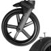Stroller wheel Comfort front wheel swivel wheel without fork tire puncture-free