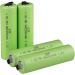 ZJGYL 1.2V AA Rechargeable 2200mah Nimh Cell Green Shell with Welding Tabs Electric Shaver Razor Toothbrush-4PCS - Buy Online on GoSupps.com
