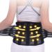 Lumbar support belts self -heated Tourmaline magnetic 9 pieces steel bones waist spine back support posture correction belt pain relief men and women (color: a siz XXL A