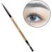 MERIGLARE Eyebrow Pencil with Brush Brow Pencil Multifunction Beauty Tool Makeup Brow Definer Super Slim for Family Friends Couples black - Buy Online on GoSupps.com