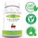 Mauricettes Vitamin D3 K2 Chewables - Cherry Flavored Sublingual Tablets | 2000 IU D3 & K2 MK7 | Vitamin Supplement for Adults & Kids - Buy Online on GoSupps.com