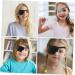 PLAFOPE 6 Pcs Single Eye Mask Eye Patch Adjustable Eye Cover Eye Masks Eye Bandages Patches Polyester - Buy Online on GoSupps.com