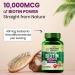 Himalayan Organics Organics Plant Based Biotin 10000Mcg for Longer Hair Growth | Glowing Skin and Longer Nails Supplement | for Men and Women - 120 Veg Capsules - Buy Online on GoSupps.com