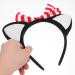 DEARMAMY Cat Ears Headband Bowknot Hairband Animal Dress up Hair Hoop Halloween Cosplay Costume Women Girls Hair Accessories - Buy Online on GoSupps.com