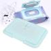 Portable Baby Wipe Warmer - Keeps Wipes Moist & Warm for Babies - Light Blue Wet Wipe Dispenser - Buy Online on GoSupps.com