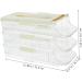 GLEAVI Eggs Egg Holder for Fridge Refrigerator Organizers and Storage Egg Rack Egg Tray Crisper Camping - Buy Online on GoSupps.com