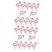 Zerodeko 48 Pcs Hawaii Lollipop Decor Lollipop Party Accessories Lollipop Holder Hawaii Flamingo Party Decorations Lollipops Stand DIY Lollipop Amazoncards Pineapple Decor Props Cactus