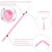 400PCS G2PLUS Pink Lash Lift Micro Applicator Brushes for Eyelash Extensions - Disposable Microfiber Swabs for Crafting - Buy Online on GoSupps.com