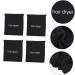 Baluue 16 Pcs Hair Dryer Storage Bag Curly Closure Wig Human Hair Hairdryer Storage Organizer Black Fabric - Buy Online on GoSupps.com