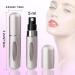 Fzbjayoon Travel Mini perfume Refillable Bottle Cologne Dispenser Portable Empty Perfume Spray Bottle Travel and Outings Spray Boxes Dispensers Perfect for Travel essentials 5ml/0.2oz(Silver) - Buy Online on GoSupps.com
