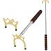 MXiiXM Retractable Billiards Pool Bridge Stick with 2 Style Replaceable Bridge Head  Pool Cue Bridge Pool Table Accessories 2 Style Bridge Head - Gold - Buy Online on GoSupps.com
