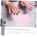 3 Pack Nail Remover Cotton Wipes Natural Fiber Makeup Remover for Nail Art Eyelash Glue & Manicure Pink - Buy Online on GoSupps.com