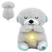 Mush Plushies for Anxiety and Sleep Breathing Plush Portable Plush Toy with Music Light Perfect for Relieving Baby Quiet Relieving Breathing Gift for Newborns 0+ Months plush swallow rat