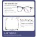 Square Reading Glasses 2/4/5 Pack - Blue Light Blocking Readers for Men & Women - Spring Hinge 2 Pack Purple + Green 2.0x Magnification - Buy Online on GoSupps.com