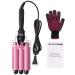 3 Barrel Curling Iron 25mm Professional Salon Ceramic Curling Iron VASLON Hair Waver Crimper Hair Iron - Beach Waves Curling Iron 1 Inch Hair Curling Iron Mermaid Hair Waver with LCD Temperature Display - Buy Online on GoSupps.com