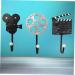 Alipis 3pcs Door Hooks Wall Hooks Wall Rack Door Rack Robe Hanger Coat Hanger Classic Ledge medium Picture 1 - Buy Online on GoSupps.com