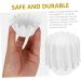 Homsfou 300 pcs Wax Paper Inserts - Reusable Wax Heating Inserts Food-Grade Silicone Coated Fragrant White Glaze Perfect for International Shipping - Buy Online on GoSupps.com