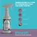 RAPIDTUFF Pawsh Flea & Tick Control Spray for Cats - Natural Prevention with No Side Effects - Buy Online on GoSupps.com