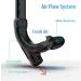 ZABERT SNK92 Swimming Snorkel - Fast-Adjust Head Strap - Front Center Design - Adult/Youth/Kids Age 8+ - Black - Buy Online on GoSupps.com