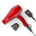 BERTA 1875W Powerful Negative Ions Hair Dryer Ceramic Professional Far Infrared Blow Dryer 2 Speeds 3 Heating Settings (1 Attachment)