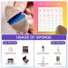 Microfiber Velvet Makeup Sponge | Latex-Free Dual Layer Technology | Flawless Blender for Foundations, Powders & Creams | Tear Drop Cosmetic Tool - Blue - Buy Online on GoSupps.com