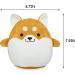 YILITI 8 inch Shiba Inu Plush Toy - Soft Cute Cartoon Akita Dog Stuffed Animal for Kids & Adults | Holiday Home Decor & Sofa Decoration - Buy Online on GoSupps.com