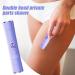 Ladies Electric ShaverHair Trimmer For Women Bikini Line With Two Heads Facial Ear Intimate Zone Leg Eyebrow Hair Removal Device Purple - Buy Online on GoSupps.com