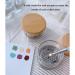 Premium Nail Art Brushes Cleaning Cup - Stainless Steel Mesh & Crystal Design for Glitter & Bead Pens | International Shipping Available - Buy Online on GoSupps.com