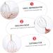 Beavorty Shampoo Scrubber & Scalp Massager - 6-Piece Handheld Brush Set for Deep Cleansing & Relaxation | International Shipping Available - Buy Online on GoSupps.com
