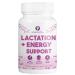 Lactation Supplement with Organic Post Natal Vitamins for Breast Milk Supply Increase and Energy Boost for Postpartum Recovery 60 Count (Pack of 1)