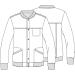 Cherokee Men's Core Stretch Snap Front Scrubs Jacket - 4XL Ciel - Buy Online on GoSupps.com