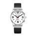 HORKENT German -language speaking clock women with big digits self -hired for visually impaired blind or older people nylon black