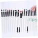 PLAFOPE 20pcs Eye Makeup Eye Liner Brush Portable Makeup Brush Makeup Accessories Kit Para Pesta as 15.50X1.50X1.50CM As Shown - Buy Online on GoSupps.com