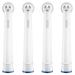 Oral-B CrossAction Electric Toothbrush Replacement Brush Heads - 4ct Refill Pack - Buy Online on GoSupps.com