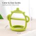 UANLAUO Baby Teething Toys for 0-6 and 6-12 Months | Silicone Hand Teether for Soothing Sore Gums | BPA-Free & Non-Toxic | Boy Girl - Buy Online on GoSupps.com