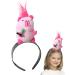 Lambo Cartoon Animal Headband - Capybara Decor Makeup Headband | Cute and Fun Photo Props for Skincare Sports Shower Makeup Face Wash Pink - Buy Online on GoSupps.com