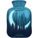 Naanle 2L Forest Tree Moon Heat Bottle | Transparent Hot Water Bottle for Pain Relief & Cold Therapy | Hand & Foot Warmer - Buy Online on GoSupps.com