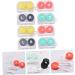 Buy Solustre 24 STK Contact Lens Container & Solution - Ideal Travel Case for Safe Lens Storage - International Shipping Available - Buy Online on GoSupps.com