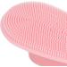 Silicone Face Brush - Deep Cleaning Portable Multifunctional Soft Facial Cleansing Brush for Baby Shower - Pink - Buy Online on GoSupps.com
