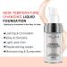 ReviGlam TLM Colour Changing Liquid Foundation Pack of 2 - SPF15 Moisturizing BB Cream Makeup for All Skin Tones - Buy Online on GoSupps.com