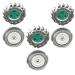 Replacement Shaver Heads Set of 3 for Philips Norelco HQ64 HQ54 HQ5705 HQ6070 HQ6073 7310XL PT710 - International Shipping Available - Buy Online on GoSupps.com