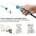 Electric Foam Cutter Pen 10CM - Hot Wire Styrofoam Cutting Tool with Stand - 18W Hot Knife for Arts & Crafts - Buy Online on GoSupps.com
