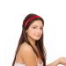 Duufin 30-Piece Satin Craft Headbands for Girls and Women - 30 Colors Multicolored - DIY 1.5cm Plain Headband Set - Buy Online on GoSupps.com
