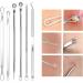 Pimple Popper Tool Kit - 15PCS Blackhead Remover & Extraction Tools for Estheticians - Buy Online on GoSupps.com