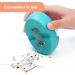 Coitak Magnetic Sewing Pincushion with 100 Plastic Head Pins - Green Magnetic Pins Holder for Sewing & Quilting - Buy Online on GoSupps.com