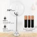 AEVXKHI Flexible Gooseneck Makeup Mirror with LED Light 360  Rotation 10x Magnifying Gooseneck Vanity Mirror with Suction Cup Cordless for Bathroom - Buy Online on GoSupps.com