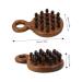 Foytoki Wooden Comb for Curly Hair - Degenerate Ridge Scalp Massager 12x8.3cm - Ideal for Hair and Scalp Health - Buy Online on GoSupps.com