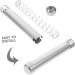 Ultechnovo 6st Moxa Press Holder for Moxibustion Sticks - Rustproof Steel Accessories | 12.5x2.2cm - Buy Online on GoSupps.com